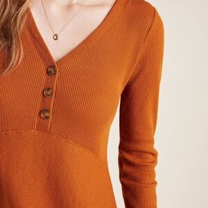 Maeve by Anthropologie Waffle Knit Tunic